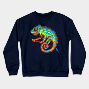 Rainbow Panther Chameleon Crewneck Sweatshirt